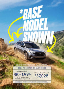 Forester June Promotion - BC