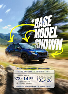 Crosstrek June Promotion - BC